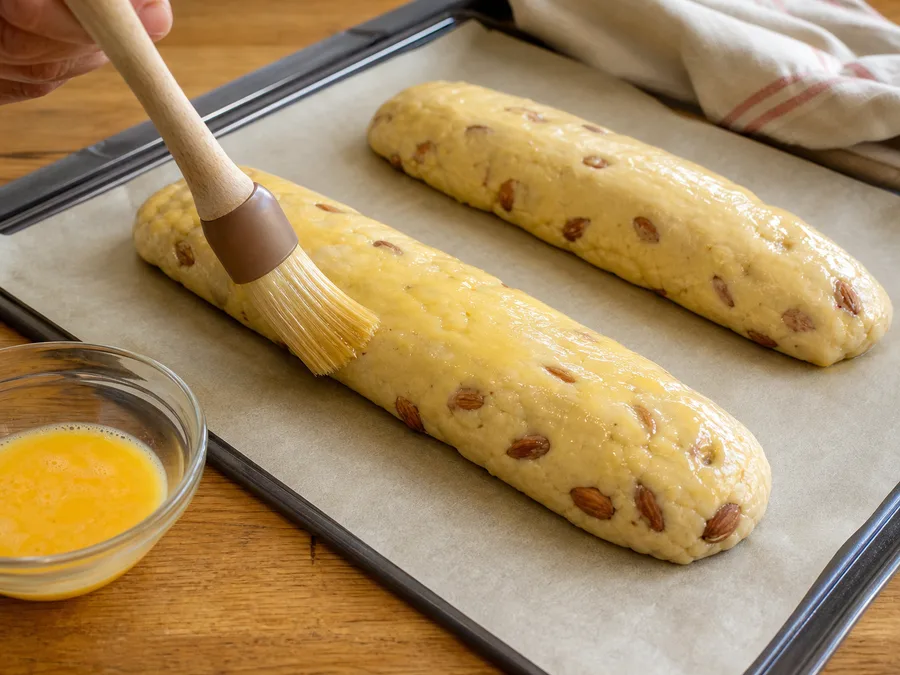 Бискотти | Фото подпункта 10 | Viva Cucina Бискотти: фото процесса приготовления — соберите подготовленные части блюда вместе и перемешайте или выложите их в нужной последовательности