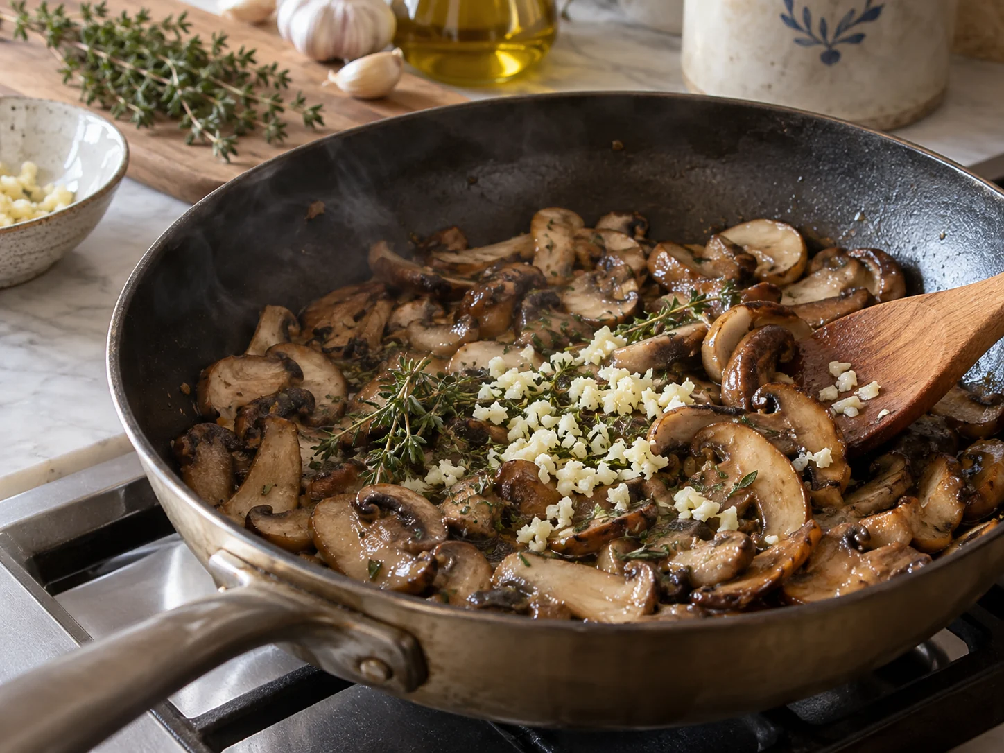 Фокачча с начинкой: грибы и моцарелла | Фото подпункта 4 | Viva Cucina Фокачча с начинкой: грибы и моцарелла: фото процесса приготовления — доведите тесто или основу до рабочей температуры, чтобы она стала мягкой и податливой