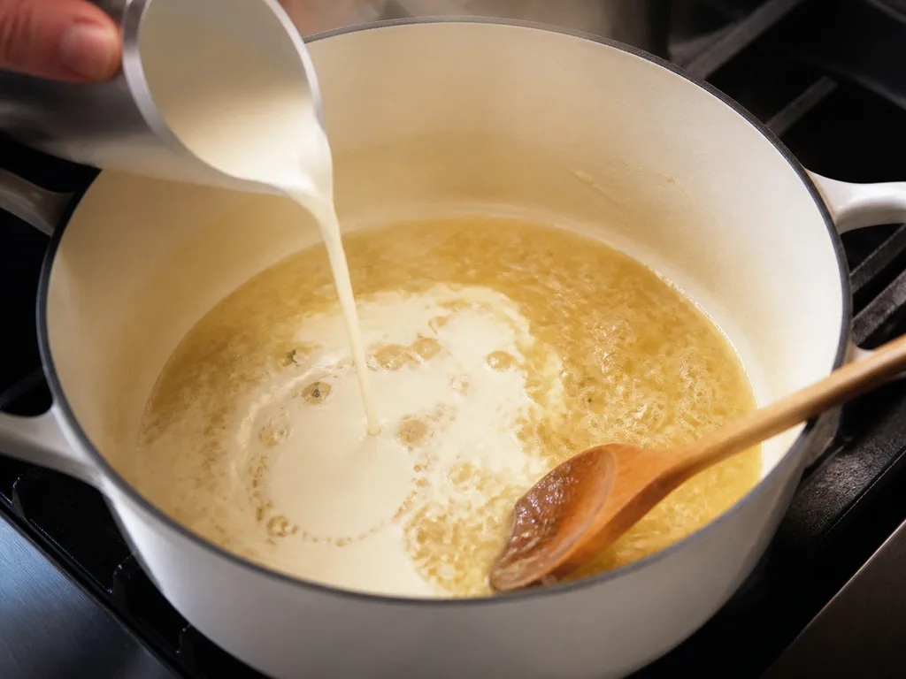 Мидии в белом соусе | Фото подпункта 11 | Viva Cucina Мидии в белом соусе: фото процесса приготовления — следите, чтобы крупные кусочки сохранили форму, а соус или соки распределились равномерно