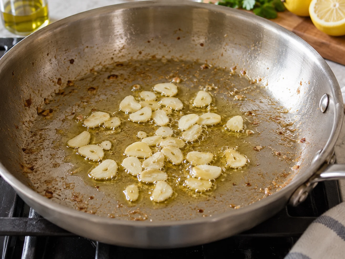 Пене с курицей и соусом лимон-чеснок | Фото подпункта 9 | Viva Cucina Пене с курицей и соусом лимон-чеснок: фото процесса приготовления — проверьте, что соус не слишком густой и не водянистый перед соединением с пастой