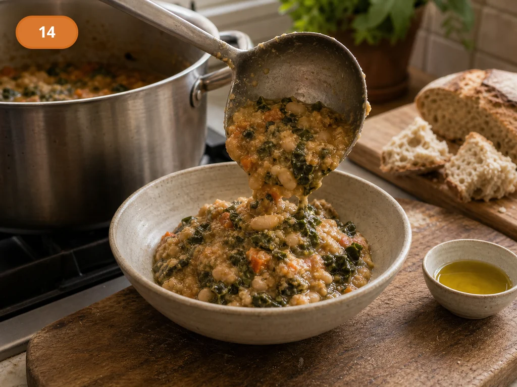 Риболлита | Фото подпункта 14 | Viva Cucina Риболлита: фото процесса приготовления — разложите густой суп по теплым мискам