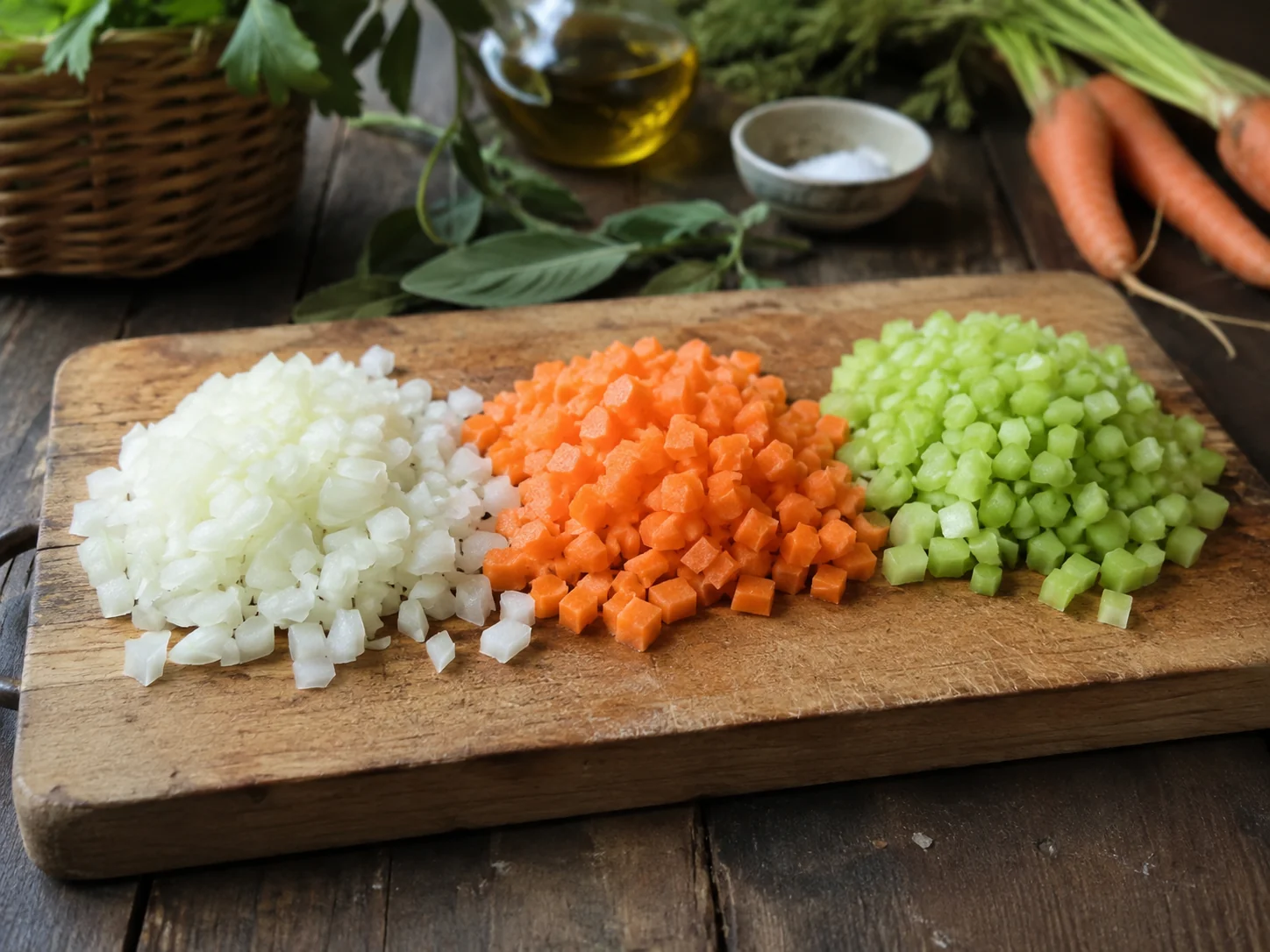 Суп с пастой и фасолью (Pasta e fagioli): фото процесса приготовления — проверьте свежесть и состояние основных продуктов: уберите лишнюю влагу, грубые части и всё, что может испортить текстуру