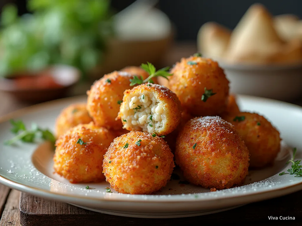 Аранчини — готовое блюдо из категории «Закуски (Антипасти)» на сайте Viva Cucina