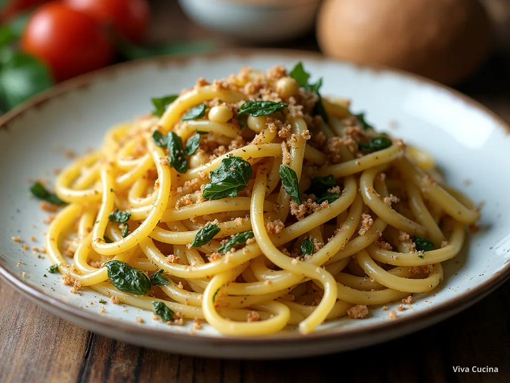 Фузилли с фрикадельками и соусом из тунца и каперсов — готовое блюдо из категории «Паста» на сайте Viva Cucina