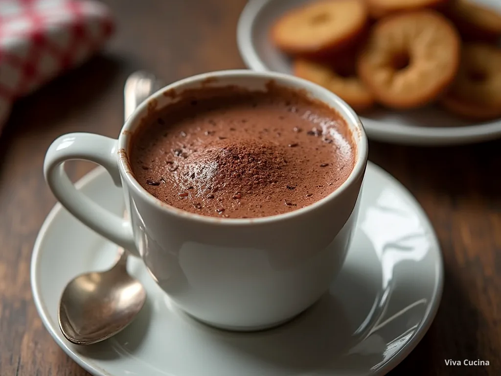 Горячий шоколад по-итальянски — готовое блюдо из категории «Напитки (без алкоголя)» на сайте Viva Cucina
