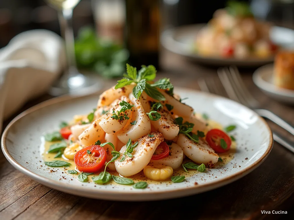 Инсалата ди полпо (салат с осьминогом) — готовое блюдо из категории «Закуски (Антипасти)» на сайте Viva Cucina