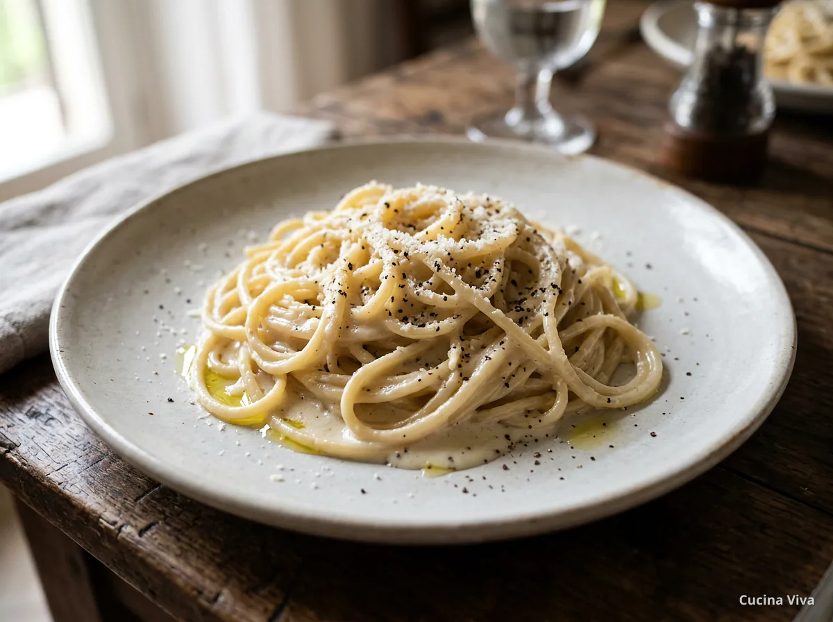 Качо э пепе — готовое блюдо из категории «Паста» на сайте Viva Cucina