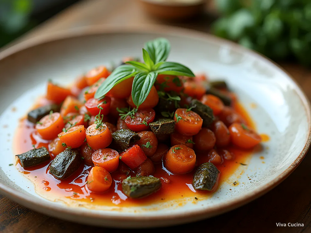 Капоната — готовое блюдо из категории «Овощные» на сайте Viva Cucina