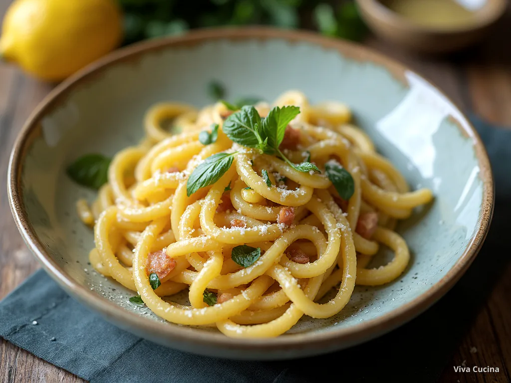 Ньокки с говядиной и соусом лимон-чеснок — готовое блюдо из категории «Паста» на сайте Viva Cucina