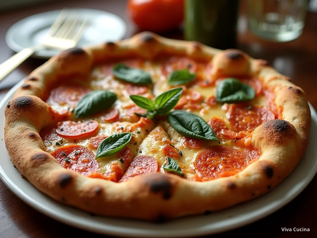 Пицца с начинкой: овощи гриль — готовое блюдо из категории «Пицца» на сайте Viva Cucina