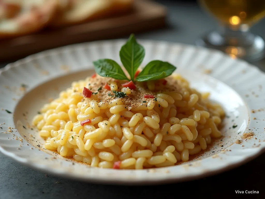 Ризотто с помидорами и базиликом — готовое блюдо из категории «Ризотто» на сайте Viva Cucina