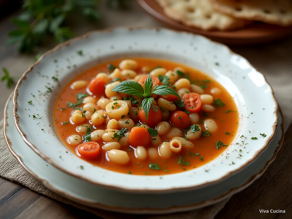 Томатный суп с базиликом — готовое блюдо из категории «Супы» на сайте Viva Cucina